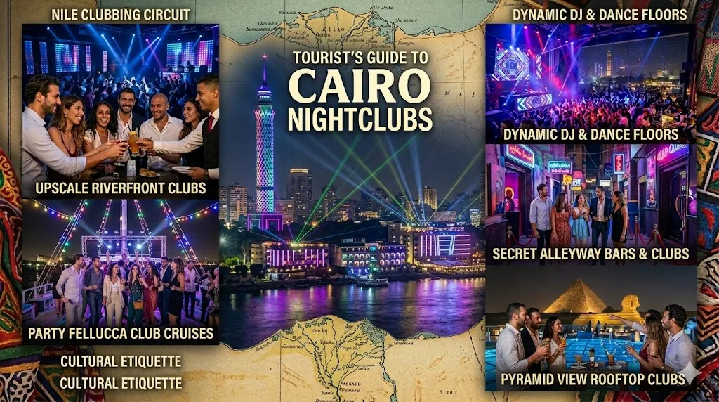 Cairo nightlife guide for tourists وأفضل نايت كلوب للسياح